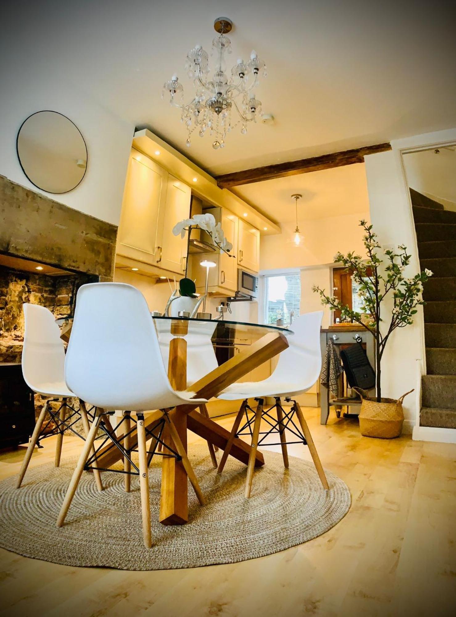 The Tenth House, Grade II Listed Georgian Town House, Wirksworth, Derbyshire, Peak District Cottage, Sleeps 4 מראה חיצוני תמונה